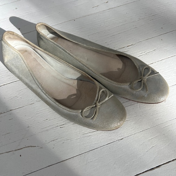 Del mar, ballet slippers, silver - Picture 1 of 3